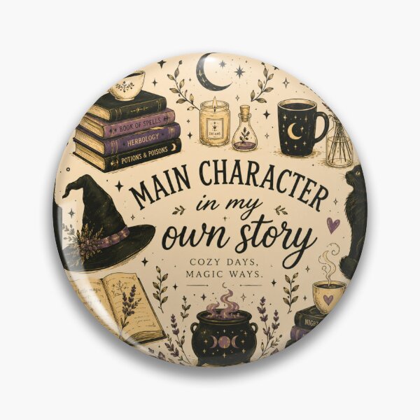 Item preview, Main Character in My Own Story For Cozy Books Lovers designed and sold by Trypff.