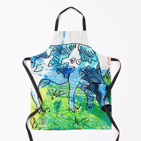 Item preview, Blue Cow in Fields designed and sold by missmann.