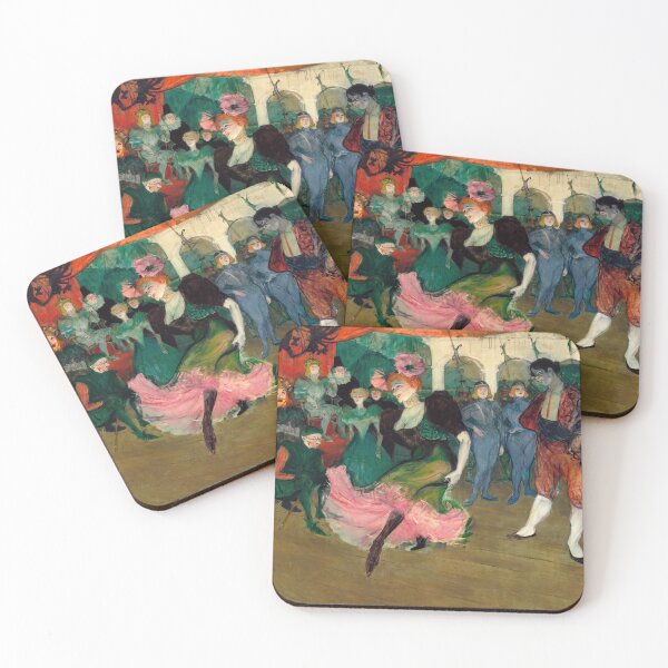 Item preview, Dancer in Pink Skirt on Cabaret Stage designed and sold by artofuniverse.