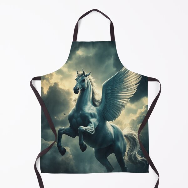 Item preview, Winged Pegasus Rising Greek Mythology Fantasy designed and sold by StudioForge.