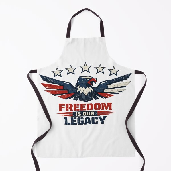 Item preview, Patriotic Eagle – Freedom Is Our Legacy Vintage USA Design designed and sold by Cabrasco.