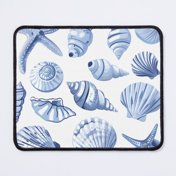 Item preview, Blue Seashells designed and sold by xiao xuans.