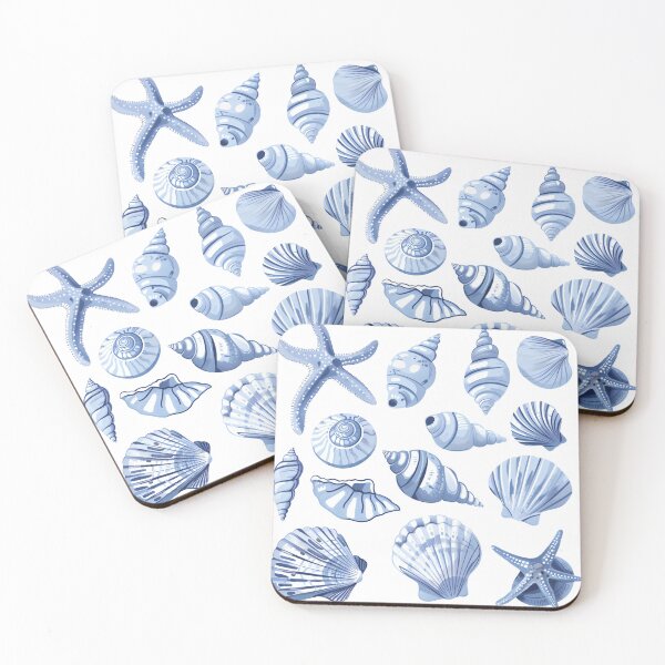 Item preview, Blue Seashells designed and sold by xiao xuans.