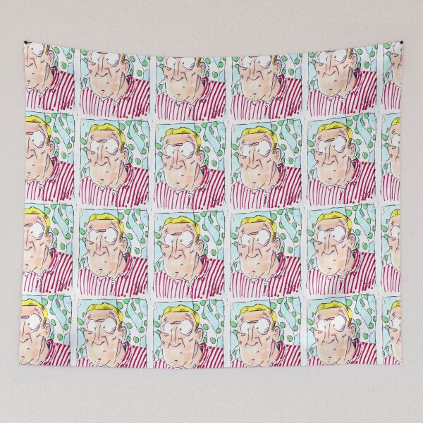 Item preview, Worried intuition man cartoon designed and sold by MikeJory.