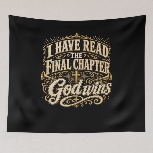 Item preview, I Have Read The Final Chapter Godwins Christian Faith designed and sold by snowry.
