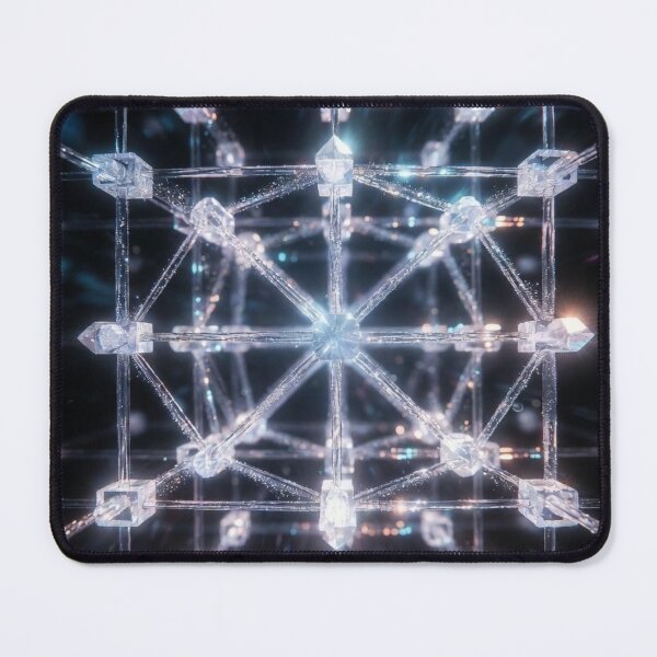 Item preview, Glowing Sacred Geometry Crystal Grid designed and sold by IntelliMindDesigns.