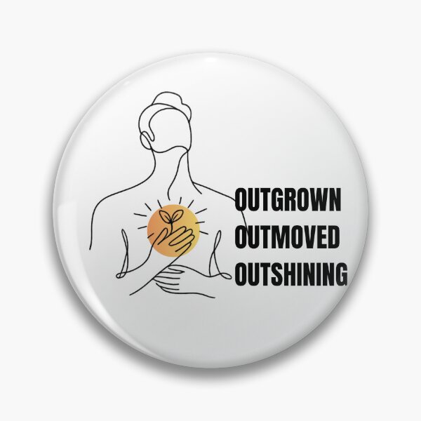 Item preview, Outgrown Outmoved Outshining Abstract Line Art designed and sold by RunningWhiskers.