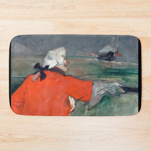 Item preview, Man in Red Coat Aiming Pistol at Sea designed and sold by artofuniverse.