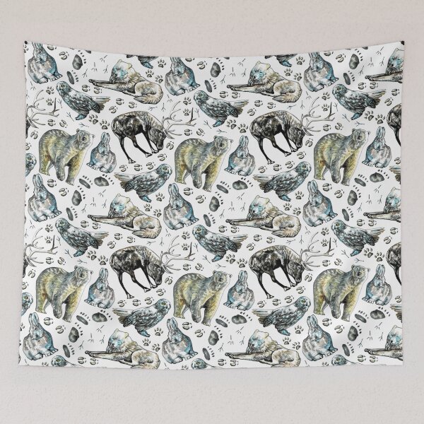 Item preview, Winter Wildlife designed and sold by Kelsey Worth.