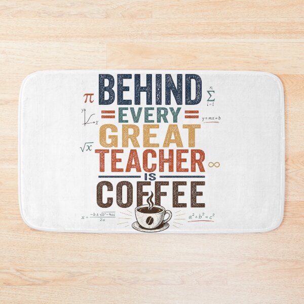 Item preview, Behind Every Great Teacher Is Coffee designed and sold by Alpacatata.