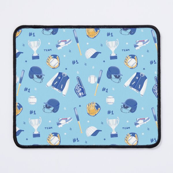 Item preview, Baby Blue Softball Fun Color designed and sold by nurabear.