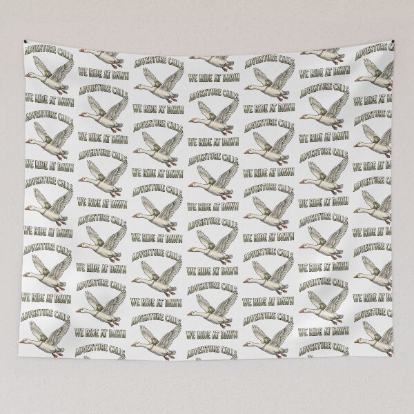 Item preview, Adventure Calls Goose and Frog designed and sold by Roy & Tiffany.