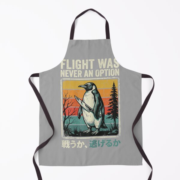 Item preview, Flight was Never an Option Tactical Penguin Funny Bird Meme designed and sold by GreggRoss.