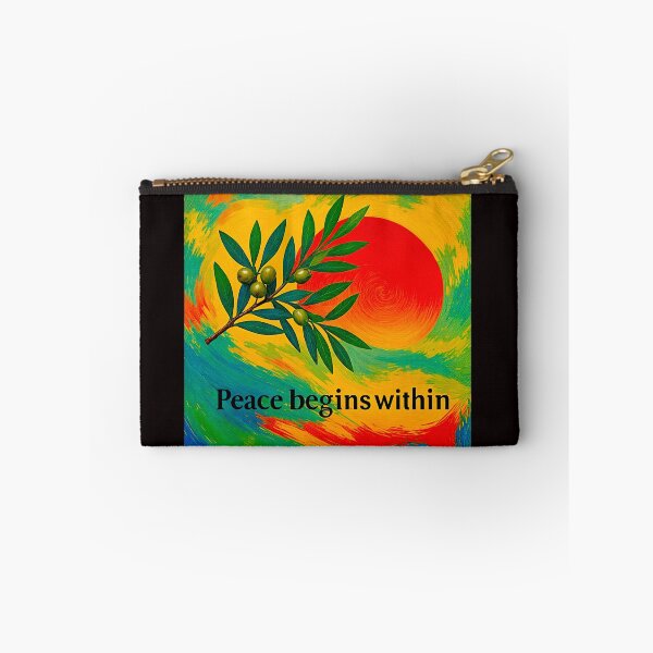 Item preview, Peace Begins within designed and sold by Helios Be. Lavsh.