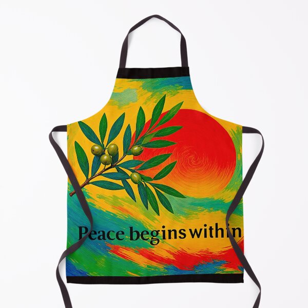 Item preview, Peace Begins within designed and sold by Helios Be. Lavsh.