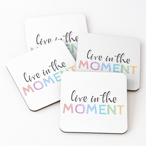 Item preview, Live In The Moment designed and sold by PublicArtDesign.