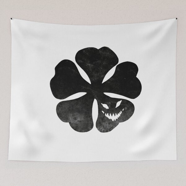 Item preview, black clovr flag designed and sold by VividMorphk.