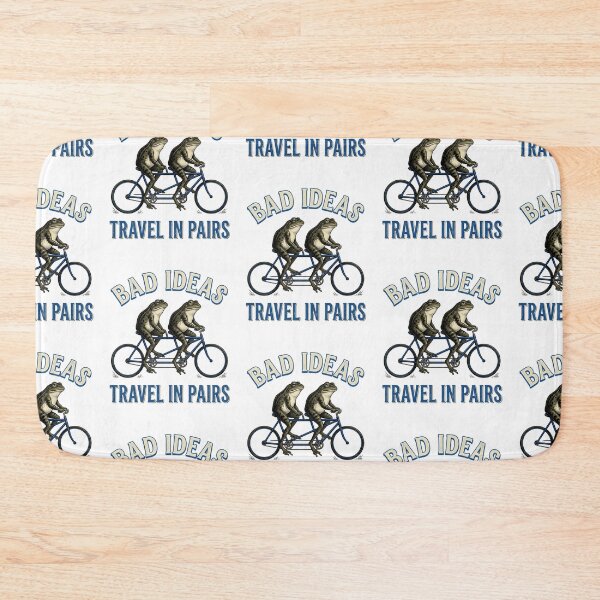 Item preview, Bad Ideas Travel In Pairs designed and sold by Roy & Tiffany.