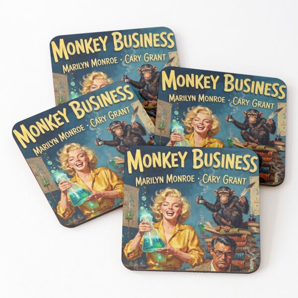 Item preview, Monkey Business Fine Art Tribute designed and sold by Art's Diner.