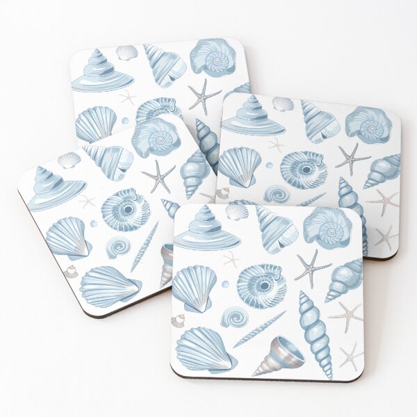 Item preview, Blue Seashells designed and sold by xiao xuans.