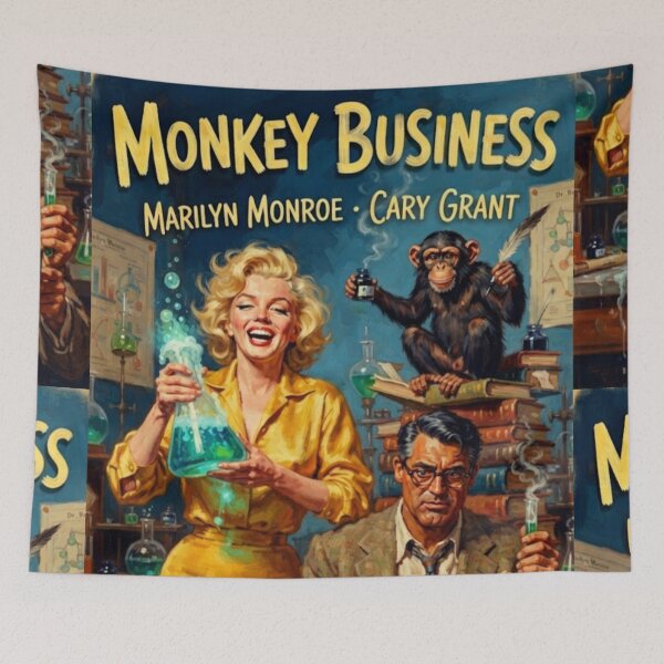 Item preview, Monkey Business Fine Art Tribute designed and sold by Art's Diner.
