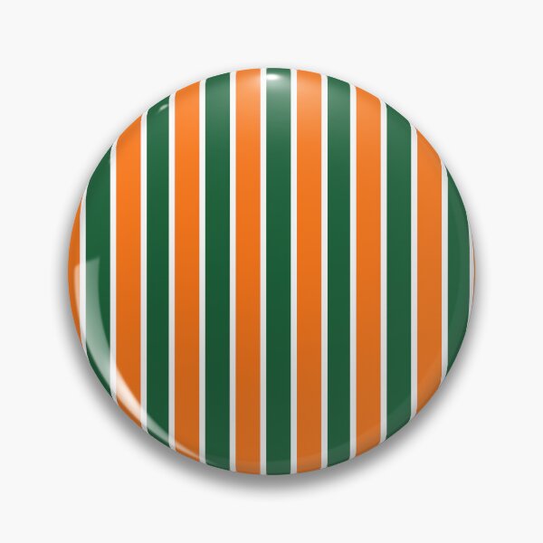 Item preview, Green, Orange and White Stripes  designed and sold by OneThreeSix.
