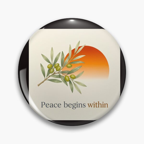 Item preview, Peace Begins within #1 designed and sold by Helios Be. Lavsh.