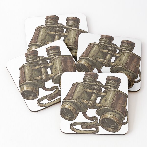 Item preview, Vintage Military Binoculars designed and sold by pictranoosa.