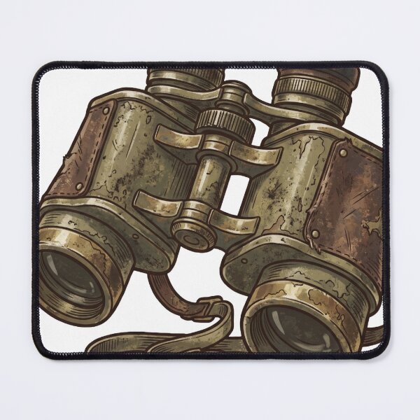 Item preview, Vintage Military Binoculars designed and sold by pictranoosa.
