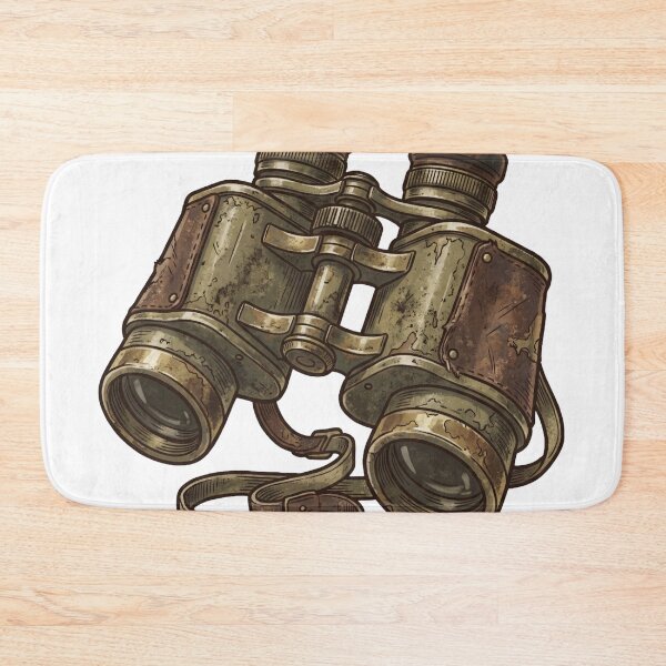 Item preview, Vintage Military Binoculars designed and sold by pictranoosa.