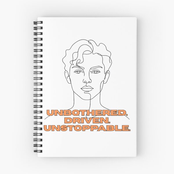 Item preview, Unbothered Driven Unstoppable Continuous Line Art designed and sold by RunningWhiskers.