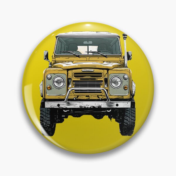 Item preview, Retro Yellow Overland SUV Graphic designed and sold by Structure-Blue.