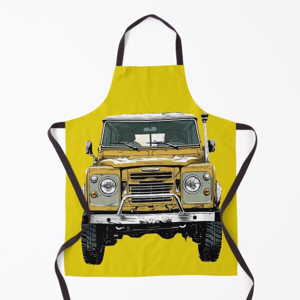 Item preview, Retro Yellow Overland SUV Graphic designed and sold by Structure-Blue.