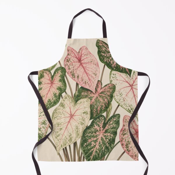 Item preview, Pink Caladium Leaves Botanical Illustration designed and sold by Mikena1996.