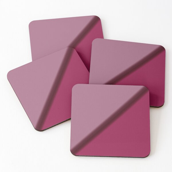 Item preview, Minimalist Dusty Rose and Berry Pink designed and sold by pluielegere.