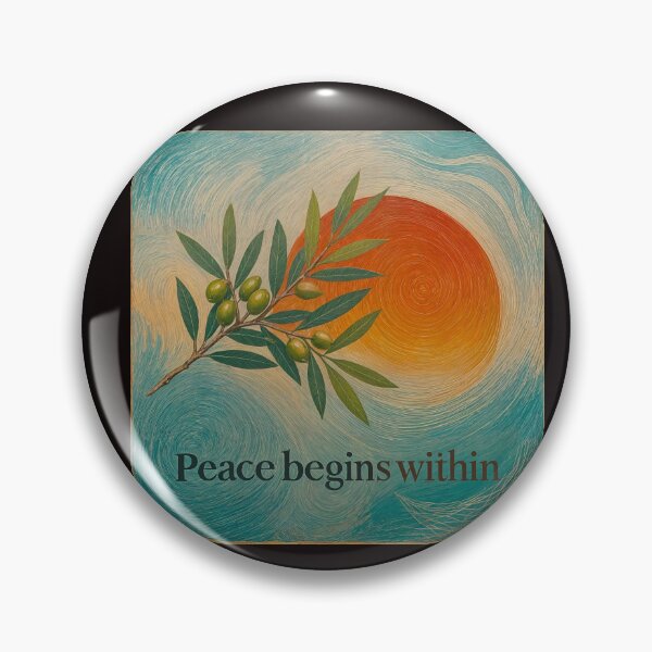 Item preview, Peace Begins within #2 designed and sold by Helios Be. Lavsh.