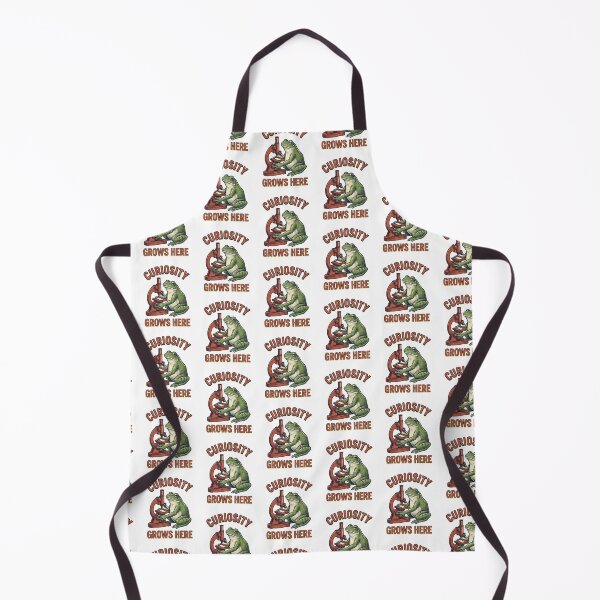 Item preview, Curiosity Grows Here Frog designed and sold by Roy & Tiffany.
