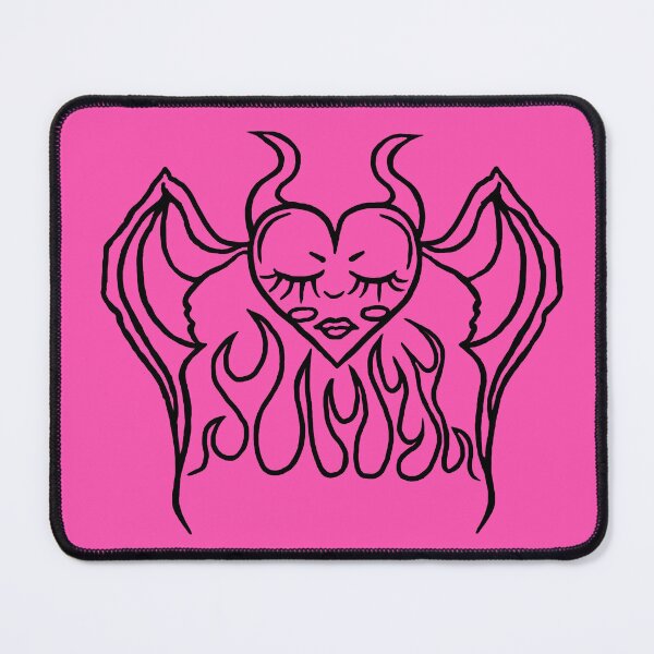 Item preview, Devil Heart Creature (Black Outline) designed and sold by CamilasPrints.