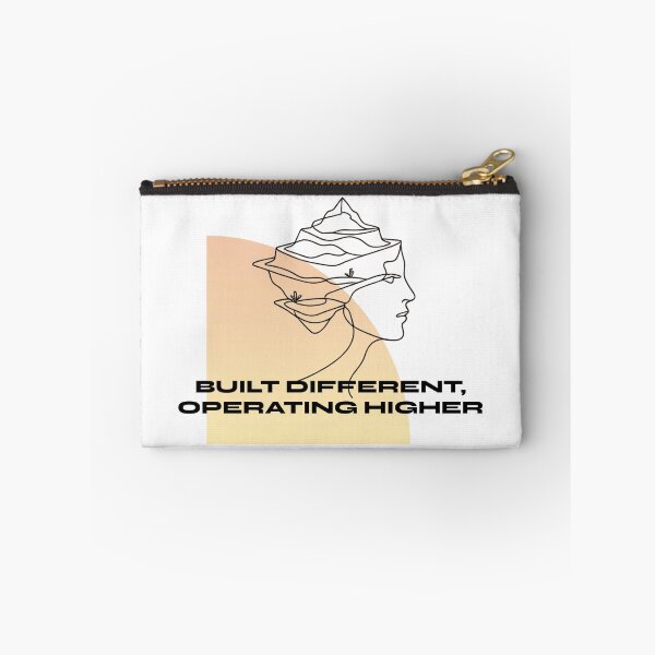 Item preview, Built Different Operating Higher Minimal Line Art designed and sold by RunningWhiskers.