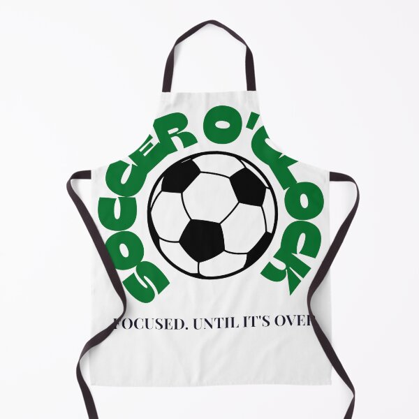 Item preview, Soccer O'Clock – Focused Until It's Over | Soccer Player Motivation design designed and sold by CKADigital.