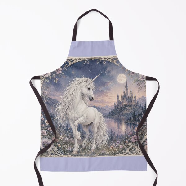 Item preview, Art Nouveau Unicorn IV designed and sold by UnicornAndRaven .