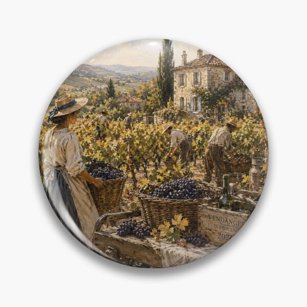 Item preview, French Grape Harvest designed and sold by Novel Works Studio.