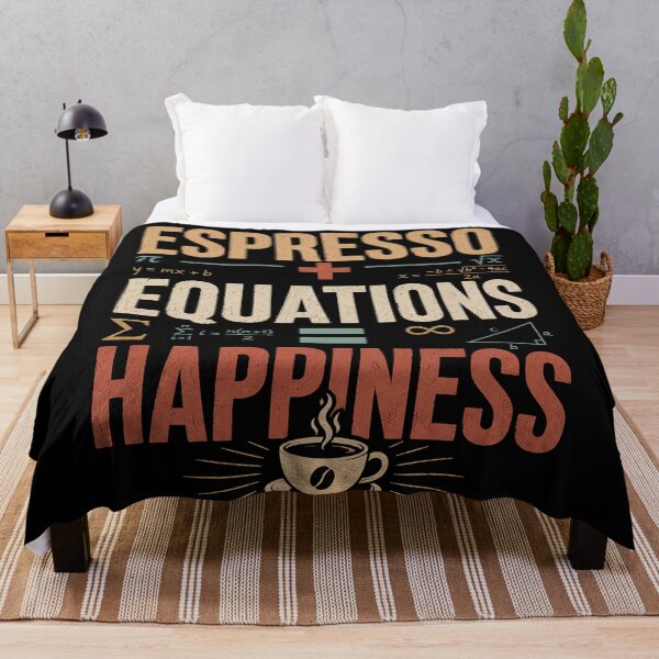 Item preview, Espresso + Equations = Happiness designed and sold by Alpacatata.