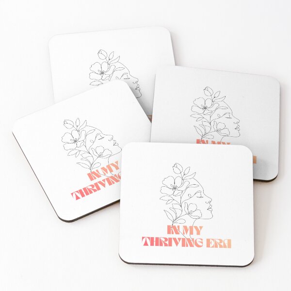 Item preview, In My Thriving Era Scandinavian Floral Line Art designed and sold by RunningWhiskers.