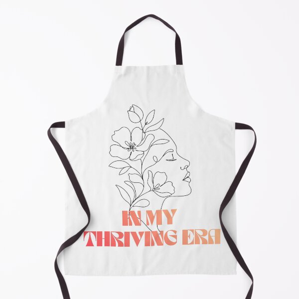 Item preview, In My Thriving Era Scandinavian Floral Line Art designed and sold by RunningWhiskers.