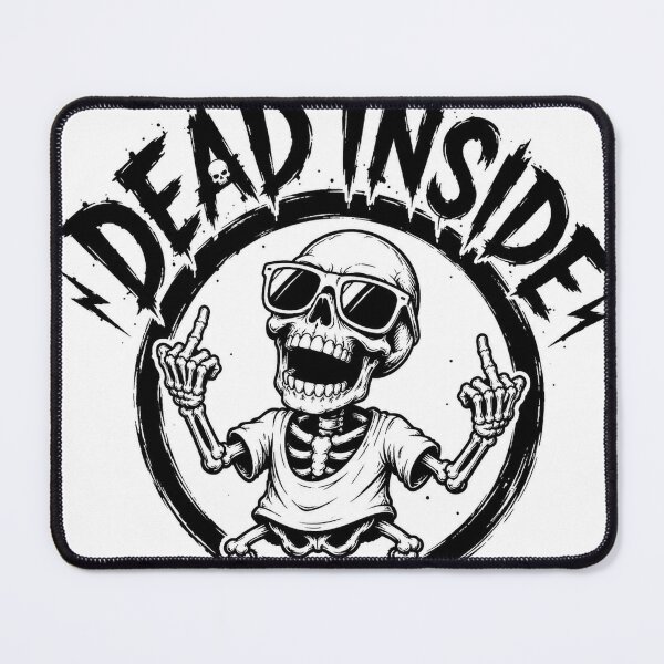 Item preview, dead inside skeleton designed and sold by Snowflake Company Online Store.
