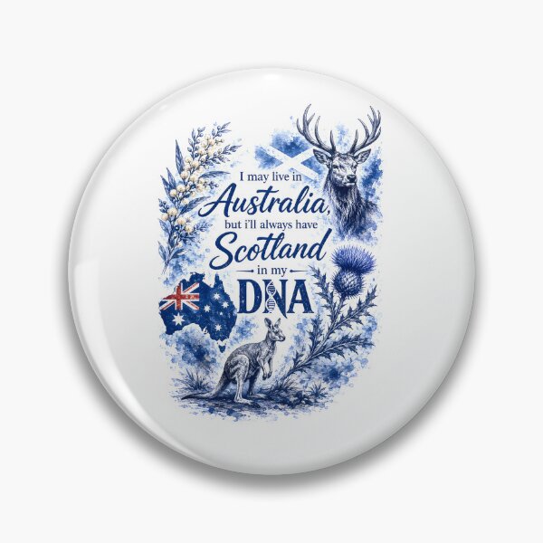 Item preview, Live In Australia Scotland In My DNA designed and sold by SMalcolmDesigns.