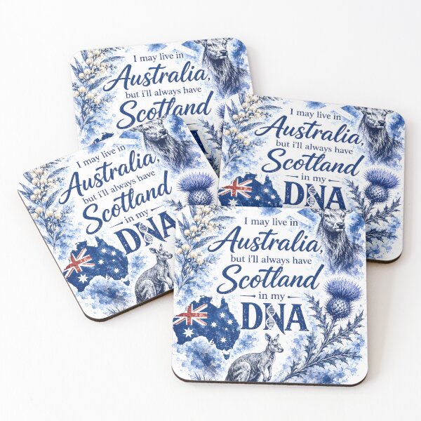Item preview, Live In Australia Scotland In My DNA designed and sold by SMalcolmDesigns.
