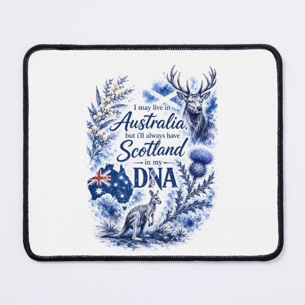 Item preview, Live In Australia Scotland In My DNA designed and sold by SMalcolmDesigns.