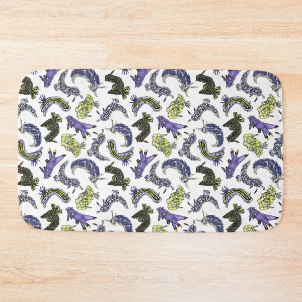 Item preview, Nudibranch Party Electric Wasabi designed and sold by Kelsey Worth.